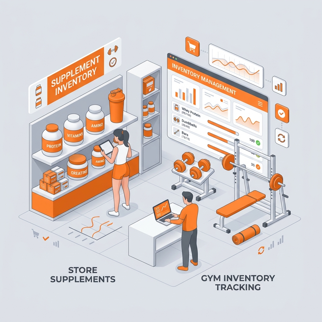 Gym Store Supplements Inventory Tracking